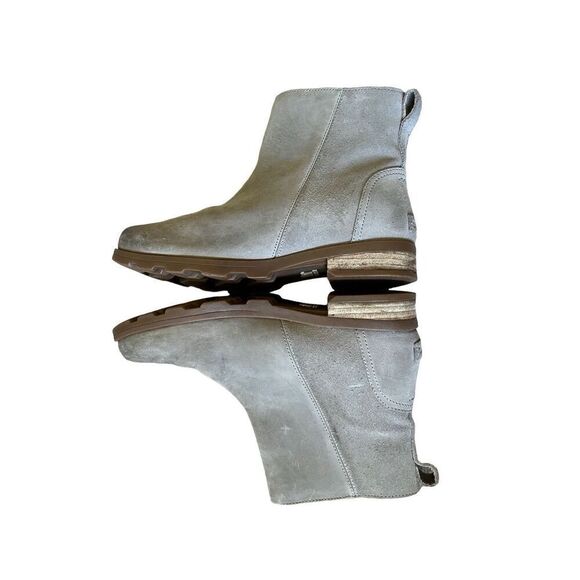 Sorel Emelie Zip Boots Gray Tan size 9 - Picture 7 of 14